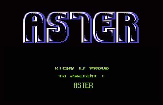 Aster Title Screenshot