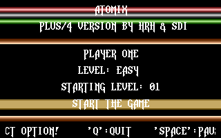 Atomix Title Screenshot