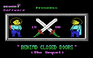 Behind Closed Doors 2 Title Screenshot