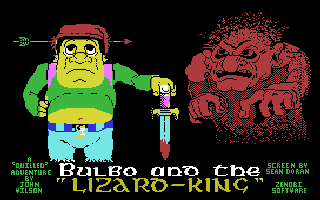Bulbo and the Lizard-King Title Screenshot