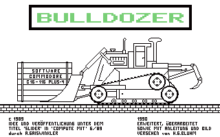Bulldozer Title Screenshot