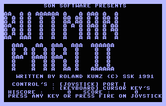 Buttman Part II Title Screenshot