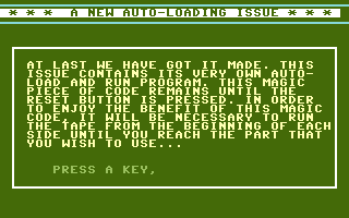 C16 Plus4 Computing Issue #6 Title Screenshot