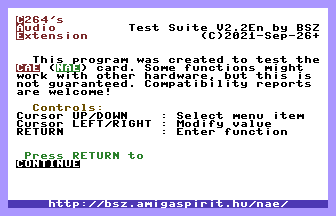 CAE Test Suite V2.2 Title Screenshot