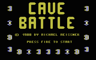 Cave Battle Title Screenshot