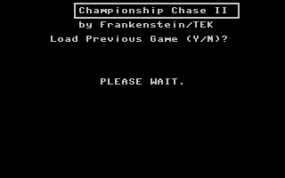 Championship Chase II Title Screenshot