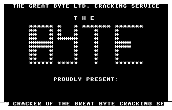 Championship Wrestling (The Byte) Title Screenshot