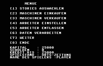 Chefredakteur Screenshot
