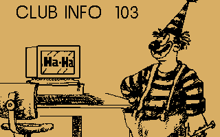Club Info 103 Title Screenshot