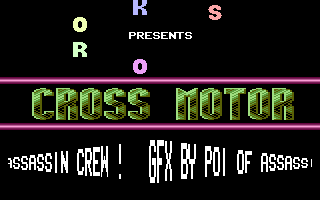 Cross Motor Title Screenshot
