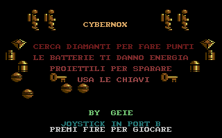 Cybernox Title Screenshot
