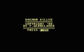 Daemon Killer Title Screenshot