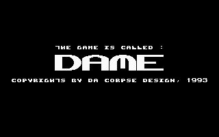 Dame (WLS) Title Screenshot