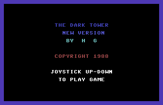 Dark Tower 4 Title Screenshot