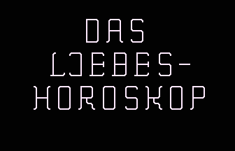Das Liebes-Horoskop Title Screenshot