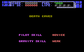 Death Caves Title Screenshot
