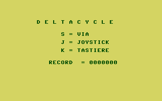 Deltacycle Title Screenshot