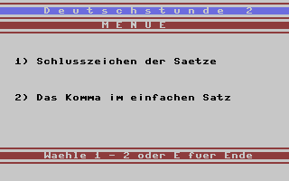 Deutsch Teil 1 Title Screenshot