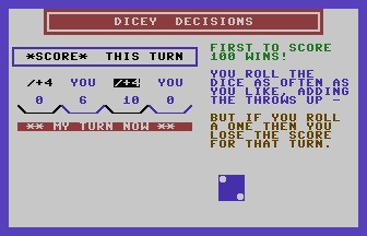 Dicey Decisions Screenshot