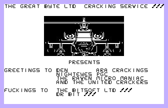 Dingbat (Byte Ltd) Title Screenshot