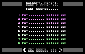 Dingbat (Pit) Screenshot