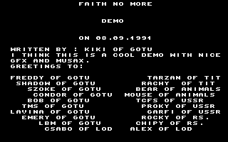 Faith No More Screenshot #1