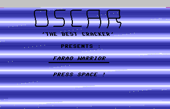 Fighting Warrior (Oscar) Title Screenshot