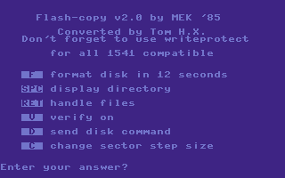 Flash-copy V2.0 Screenshot