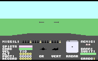 Flight Simulator II (C16/MSX 9) Screenshot