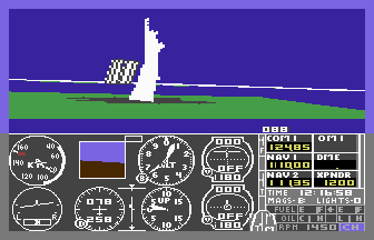 Flight Simulator II Screenshot