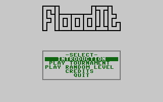 FloodIt Title Screenshot