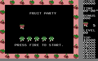 Fruit Party Title Screenshot
