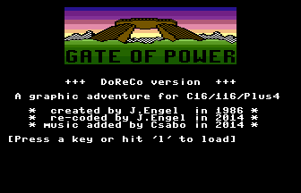 Gate of Power Title Screenshot
