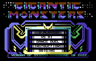 Gigantic Monsters Title Screenshot