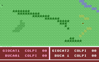 Golf (C16/MSX 40) Screenshot