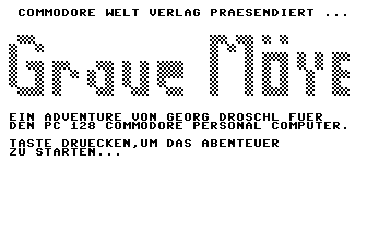 Graue Möve Title Screenshot
