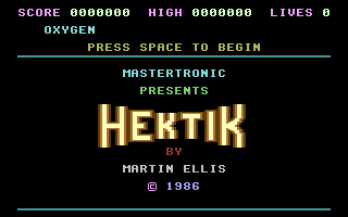 Hektik Title Screenshot