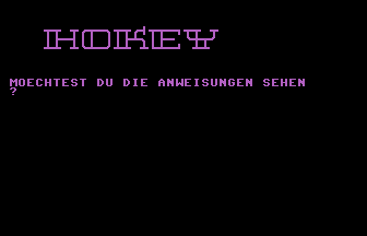 Hokey Title Screenshot