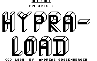 Hypra-Load Title Screenshot