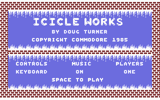 Icicle Works Title Screenshot