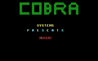 Kobra (Cobra) Title Screenshot
