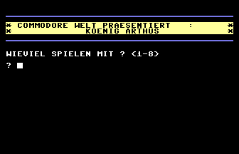 König Arthus Title Screenshot