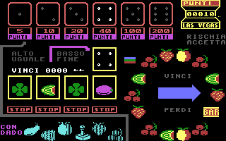 Las Vegas (C16/MSX 20) Screenshot