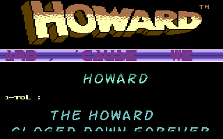 Last Demo Howard Screenshot