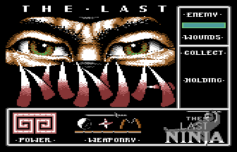 Last Ninja Preview Title Screenshot