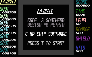 Laza! Title Screenshot