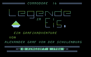 Legende Im Eis Title Screenshot