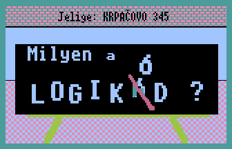 Logi-Kód Title Screenshot