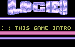 Logic Game (NTSC) Title Screenshot