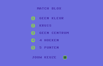 Match Blox (Courbois) Title Screenshot
